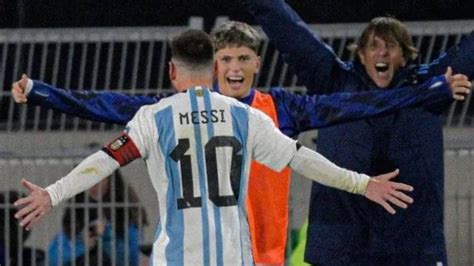 Alejandro Garnacho De Momento Ha Disputado Un Solo Partido Con Messi