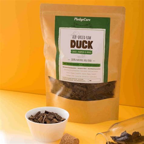 Pledgecare Dog Air Dried Food Allergy Friendly Duck 750g 3kg