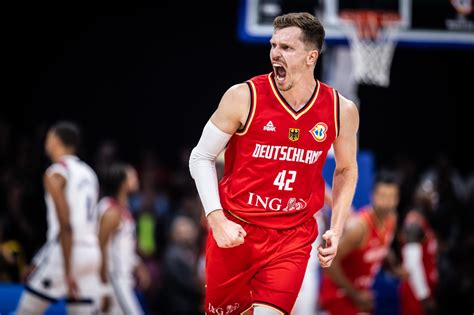 Happy Birthday For Red Hot Obst As Germany Down The Dutch Men S Olympic Basketball Tournament