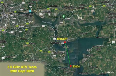 Ei Gl A Diary Of Amateur Radio Activity Successful Ghz Atv Test