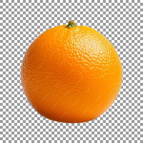 premium psd fresh  orange isolated  transparent background