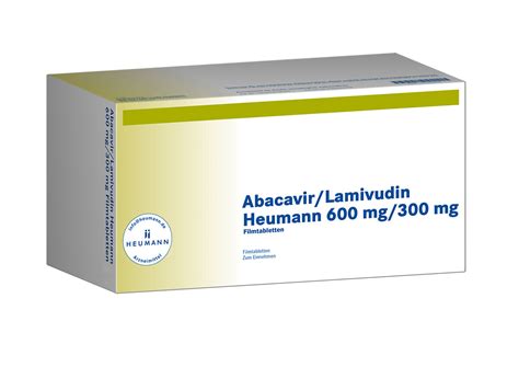 Abacavir Lamivudin Mg Mg Filmtabletten