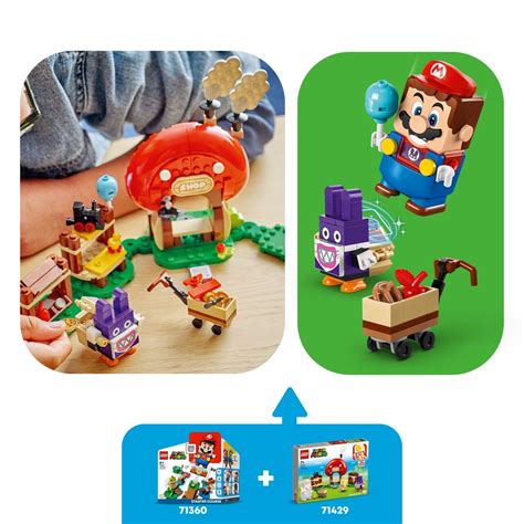 Best Buy Lego Super Mario Nabbit At Toads Shop Expansion Toy Set