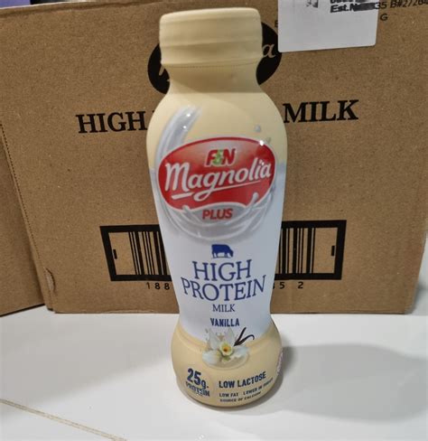 Magnolia High Protein Milk Vanilla Exp 21112024 Food And Drinks