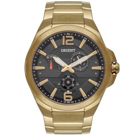 Relogio Orient Neo Sports Masculino Classico Mgssm Dourado Orient