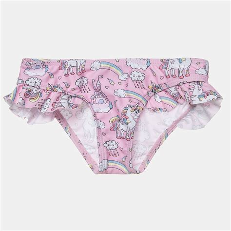 Bikini Set True Blue With Unicorns Months Years Alouette