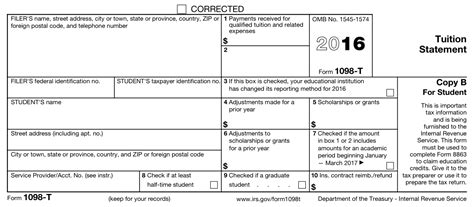 Printable 1098 T Tax Form - Printable Forms Free Online