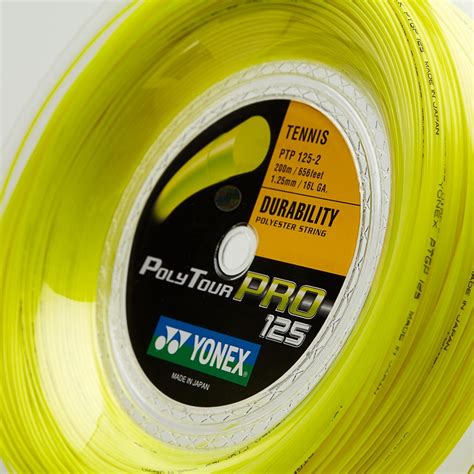 Yonex Poly Tour Pro String Reel M Yellow String