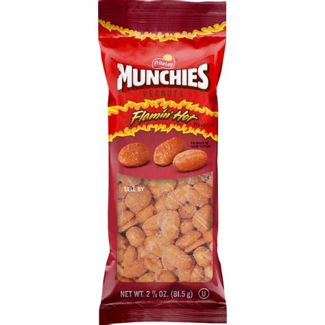 Munchies Flamin Hot Flavored Peanuts Smartlabel™