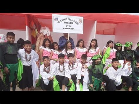 HARAMURUY LA DANZA DEL ACHIOTE 5 B PRIMARIA IE PNP JUAN INGUNZA