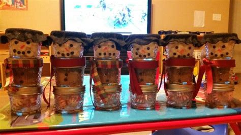 Cute Snowmen Hot Cocoa Mason Jars Mason Jars Cute Snowman Hot Cocoa