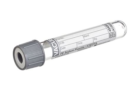 Greiner Bio One Vacuette Glucose Blood Collection Tube Fe Sodium