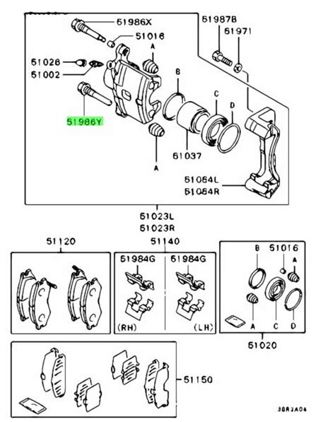 Buy Genuine Mitsubishi MB618227 Pin,fr Brake. Prices, fast shipping ...