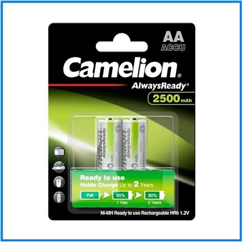 Camelion 2500mAh Rechargeable AA Battery Price in Bangladesh