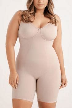 Modelador Macaquinho M Dia Compress O Sem Bojo Plus Size Vi Langerie Ref Vi Lingerie