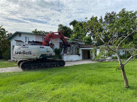 The magic begins! Demolishing a... - Richardson Homes, Inc.