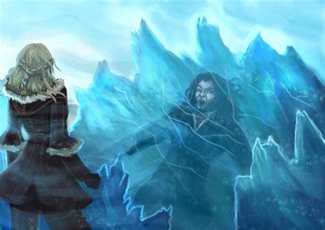 Levistus Trapped In A Glacier Commission By Cinder Cat On Deviantart