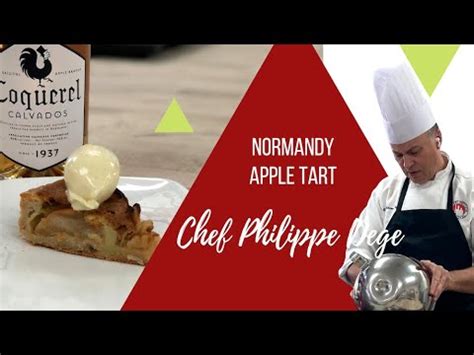 Institut Culinary Lenotre Normandy Apple Tart Recipe Youtube