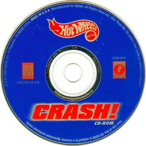Hot Wheels Crash Cover Or Packaging Material Mobygames