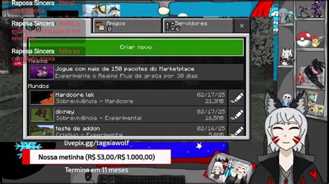 Minha Primeira Vez No Minecraft Hardcore Youtube