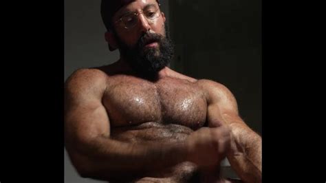 Hairy Bearded Muscle Man With An Uncut Big Dick Pornhub Gay