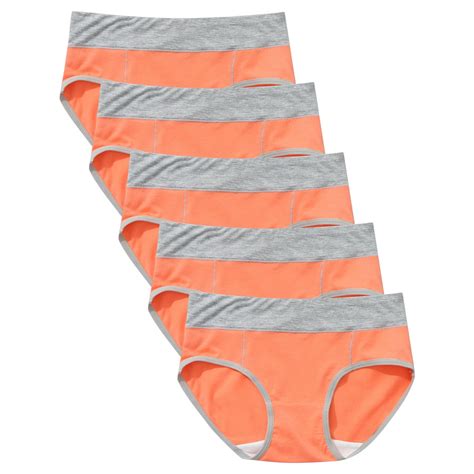 Pntutb Women S Solid Color Patchwork Briefs Panties Underwear Knickers Bikini Underpants