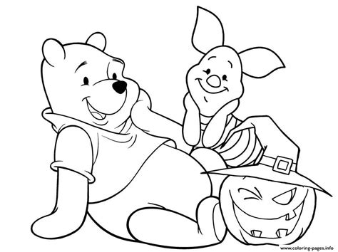 Winnie The Pooh Halloween Coloring Coloring Pages - vrogue.co
