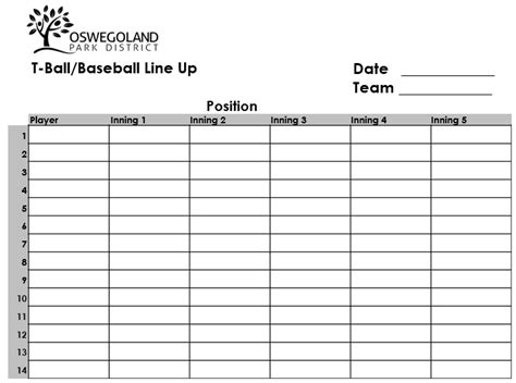 Pillow Stride Speed Up Baseball Lineup Template Love Shackle Foundation