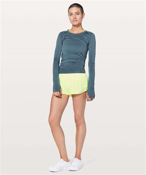 Lululemon Hotty Hot Short Ii Fluro Citrus Lulu Fanatics