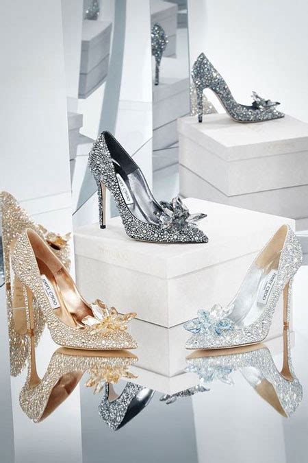 Jimmy Choo Recreates Cinderellas Glass Slipper