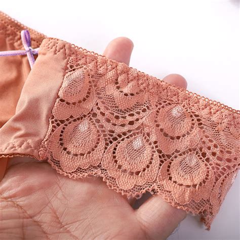 Womens Sexy Panties Thong High Cut Lace G String Bikini Lingerie Brief