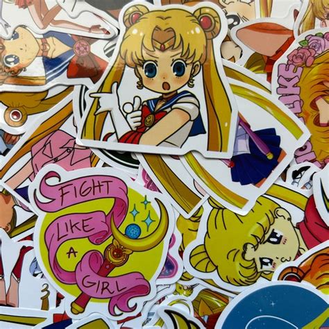 Sailor Moon Stickers Etsy