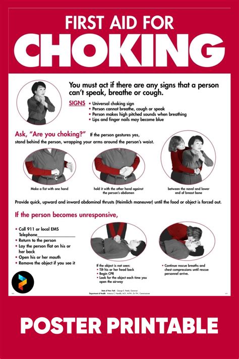 What will you do when someone got choking? Let's use this infographic ...