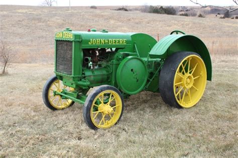 1927 John Deere Industrial D with Hard Rubber - Aumann Auctions, Inc.