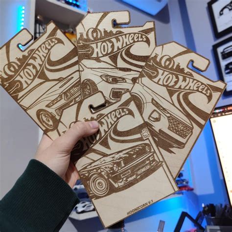 Custom Hot Wheels Card Template Etsy