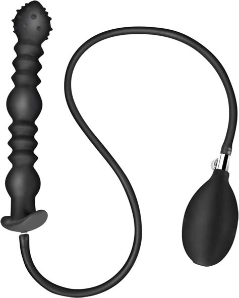 Roluck Plug Anal Gonflable Avec Pompe Cm Silicone Liquide Butt Plug