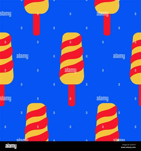 Seamless Popsicle Pattern Hi Res Stock Photography And Images Alamy