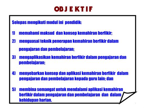 Kemahiran Berfikir Kritis Dan Kreatif Kbkk Ppt