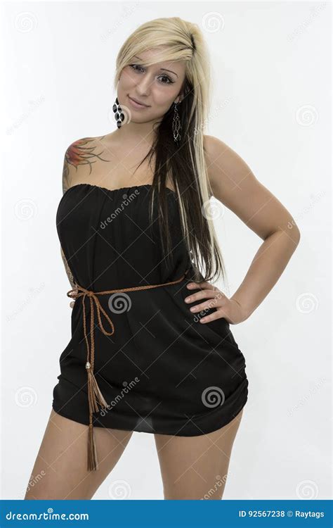 Fille Blonde De Sourire Photo Stock Image Du Fille Caucasien