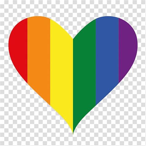 Multicolored Heart Illustration Lgbt Rainbow Flag Gay Pride Logo Pride Transparent Background