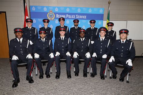 Recruit Swearing In Regina Police Service