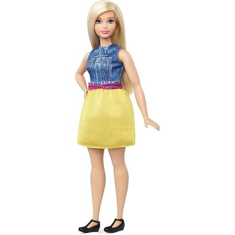 Barbie Fashionistas Curvy Doll 22 Chambray Chic Hobbies And Toys Toys And Games On Carousell