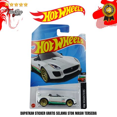 Jual Hot Wheels 15 Jaguar F Type Project 7 Putih Shopee Indonesia