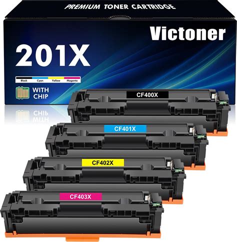 Hp 201x Cyan Magenta Yellow High Yield Toner 3 Cartridges