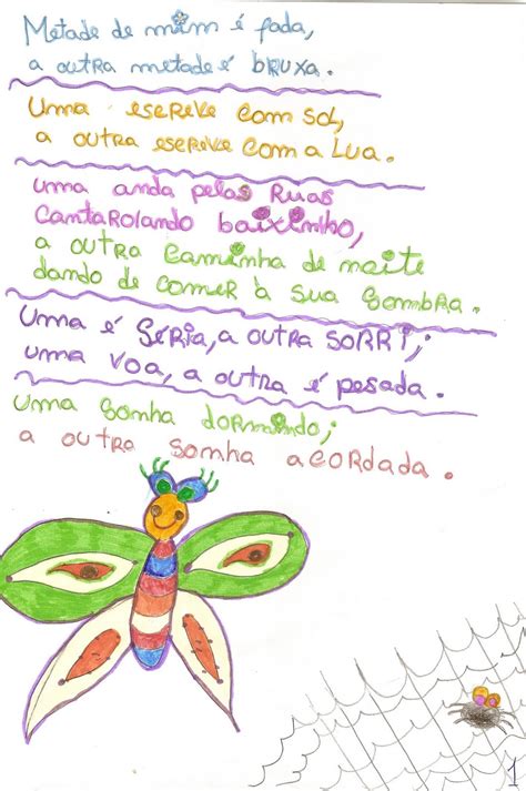Poesias Em Forma De Desenho - NAZAEDU