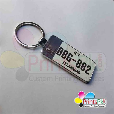 Ict Number Plate Keychain Islamabad Personalised Number Plate