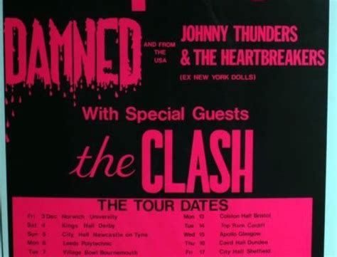 Sex Pistols Anarchy In The Uk Tour Rare Tour Poster Record Collecting Vinyl Cd New Rare