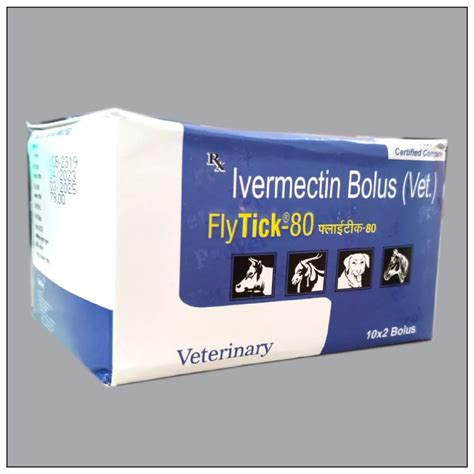 Flytick 80 Bolus For Clinical Packaging Type Strip At Rs 79 In Ernakulam