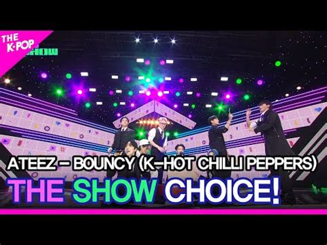 Bouncy 1st Win ATEEZ Sweeps The Floor With Their K Hot Chilli Peppers Performance Leisurebyte