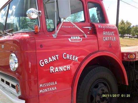 1964 Ford Coe C600 One Ranch Owner 58000 Miles Cab Over Antique Vintage